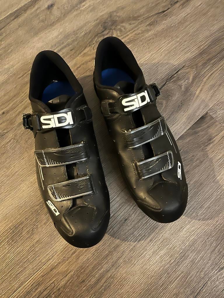 Sidi fietsschoenen met Shimano SPD plaatjes - Maat 48 (valt, Ophalen of Verzenden, Gebruikt, Kleding