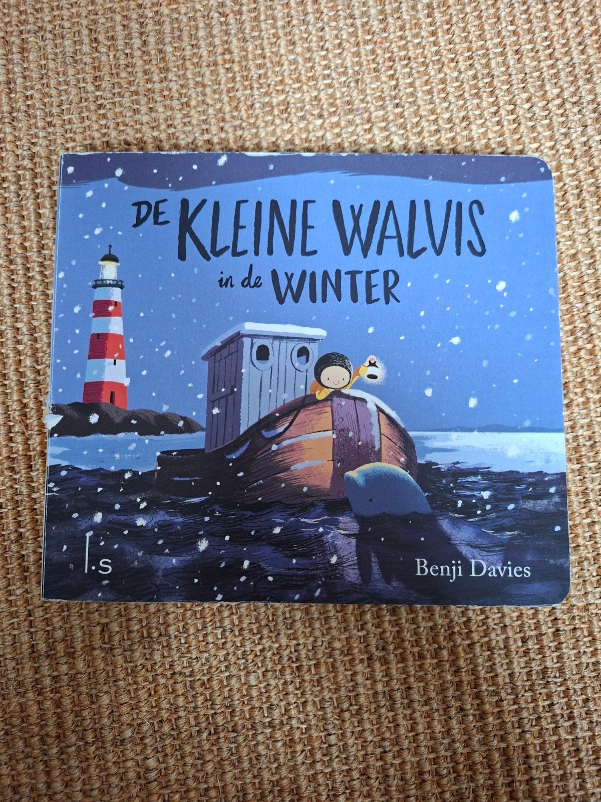 De Kleine Walvis in de Winter - Prentenboek Benji Davies, Boeken, Ophalen of Verzenden