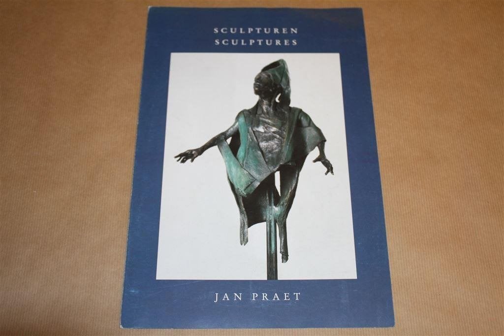 Sculpturen. Sculptures. Jan Praet. Uitvouwbare folder., Ophalen of Verzenden, Gelezen