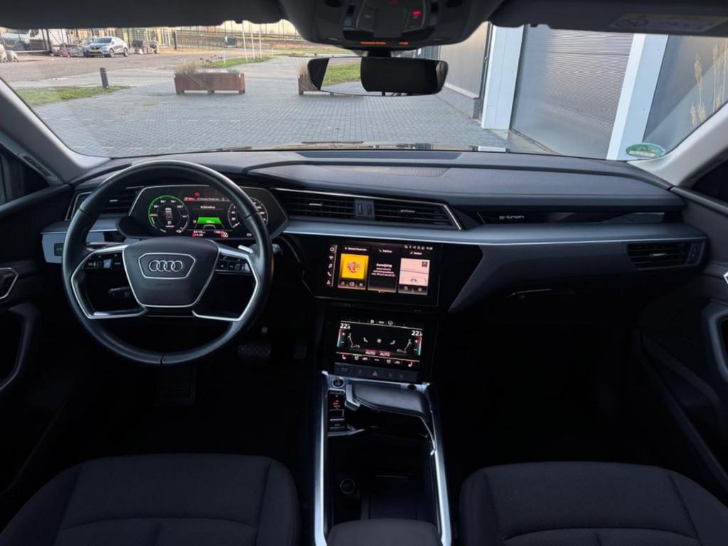 Audi E-tron 50 quattro | Sportvelgen | Cruise | NAVI, Auto's, Automaat, Stof, Gebruikt, Zwart