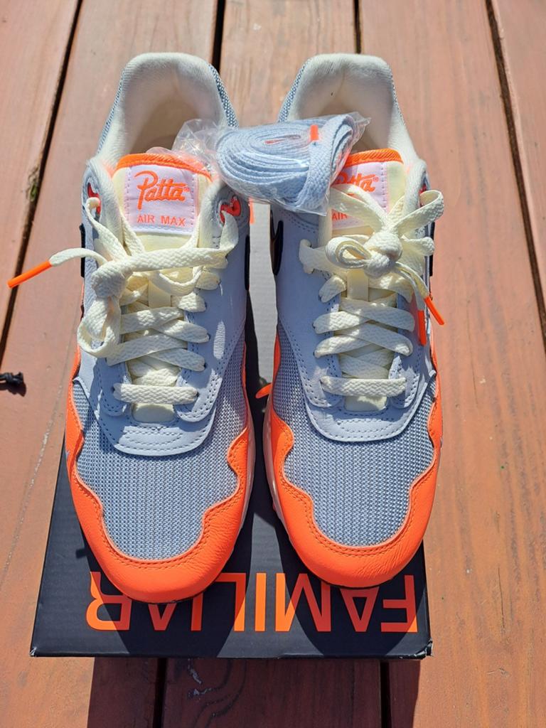 Nike Air Max 1 Patta Hyper Crimson, Ophalen of Verzenden, Nieuw, Overige kleuren