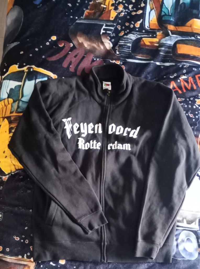 Feyenoord Rotterdam vest, maat m., Sport en Fitness, Voetbal, Maat M, Verzenden, Zo goed als nieuw, Trainingspak