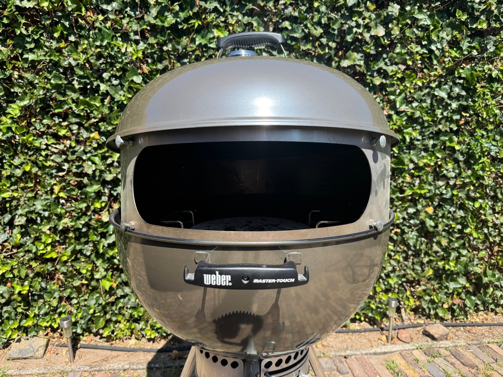Pizzaring voor Weber 57cm - Gebruikt, zelfgemaakt, Ophalen, Gebruikt