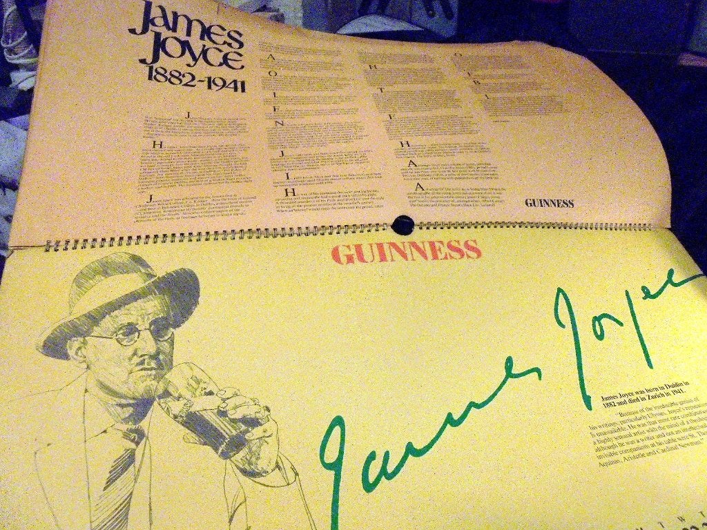 Guinness Kalender 1981., Verzamelen, Merken en Reclamevoorwerpen, Verzenden, Gebruikt, Gebruiksvoorwerp