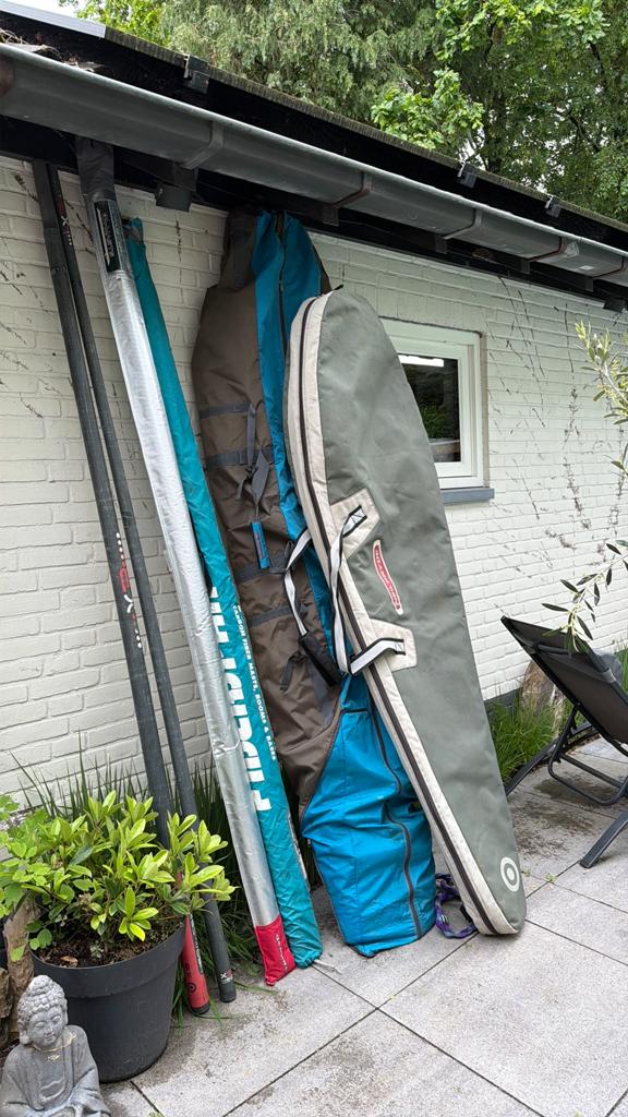 Windsurf spillen surfspullen., Watersport en Boten, Ophalen, Zo goed als nieuw, Mast