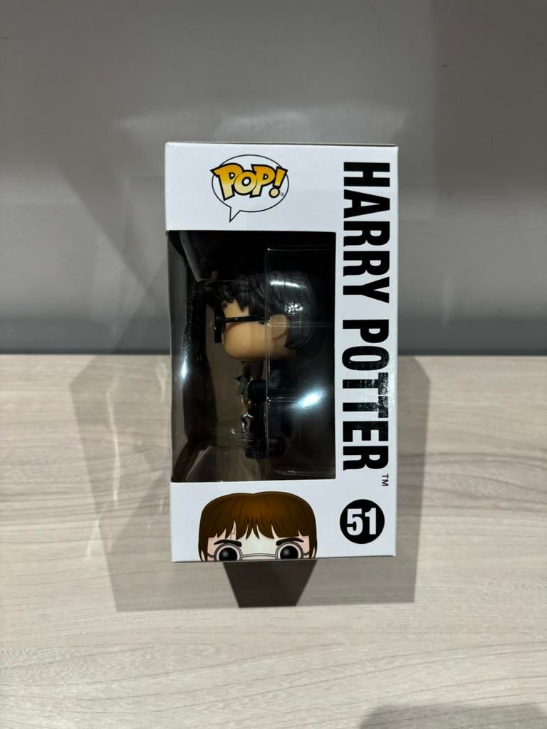 Funko Pop! Harry Potter #51 Harry Potter with Broom Vinyl, Funko Europe, Ophalen of Verzenden, Zo goed als nieuw, 4th floor, 1 Queen Caroline St, London W6 9YN, Verenigd Koninkrijk