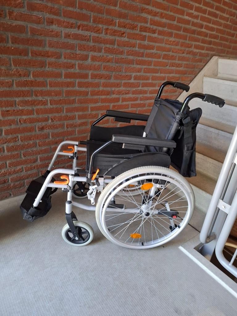 Rolstoel Excel G-Eco - zo goed als nieuw., Ophalen, Inklapbaar, Zo goed als nieuw, Duwrolstoel