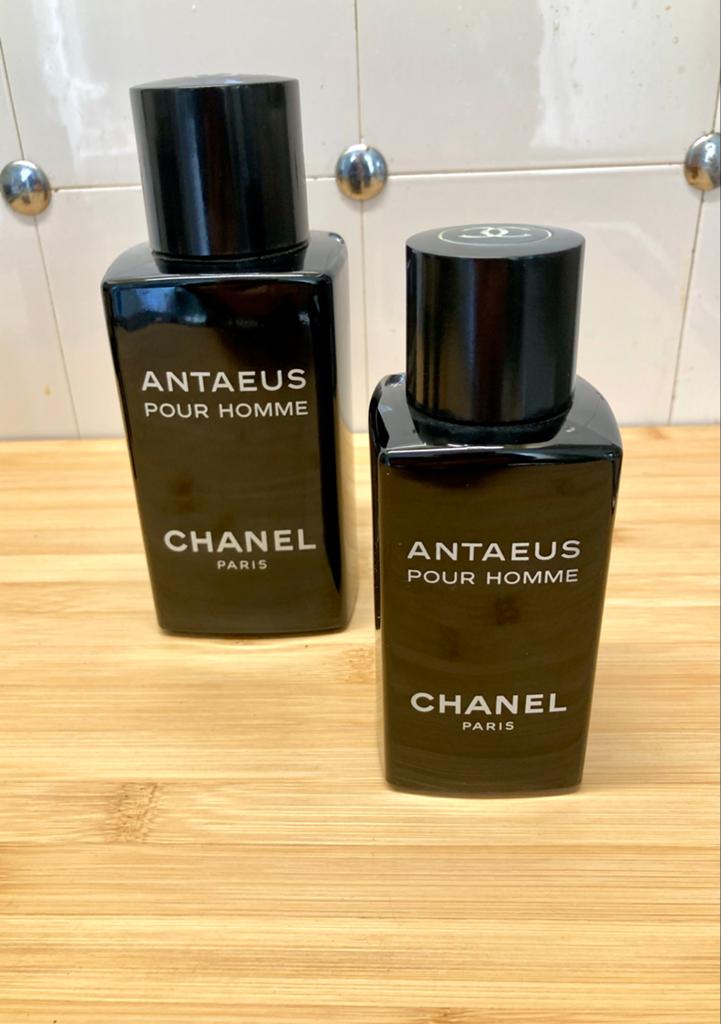 ‼️2 Vintage grote CHANEL ANTAEUS dummy's/factices- Zeldzaam, Ophalen of Verzenden, Gebruikt, Parfumfles