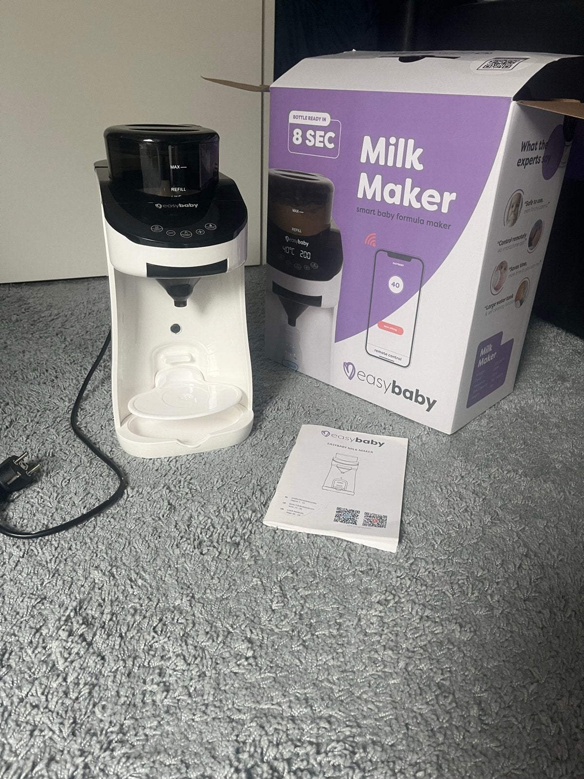 Easybaby Milk Maker - Smart Baby Formula Maker, Nieuw, Babyvoedingmaker, Easybaby, Ophalen
