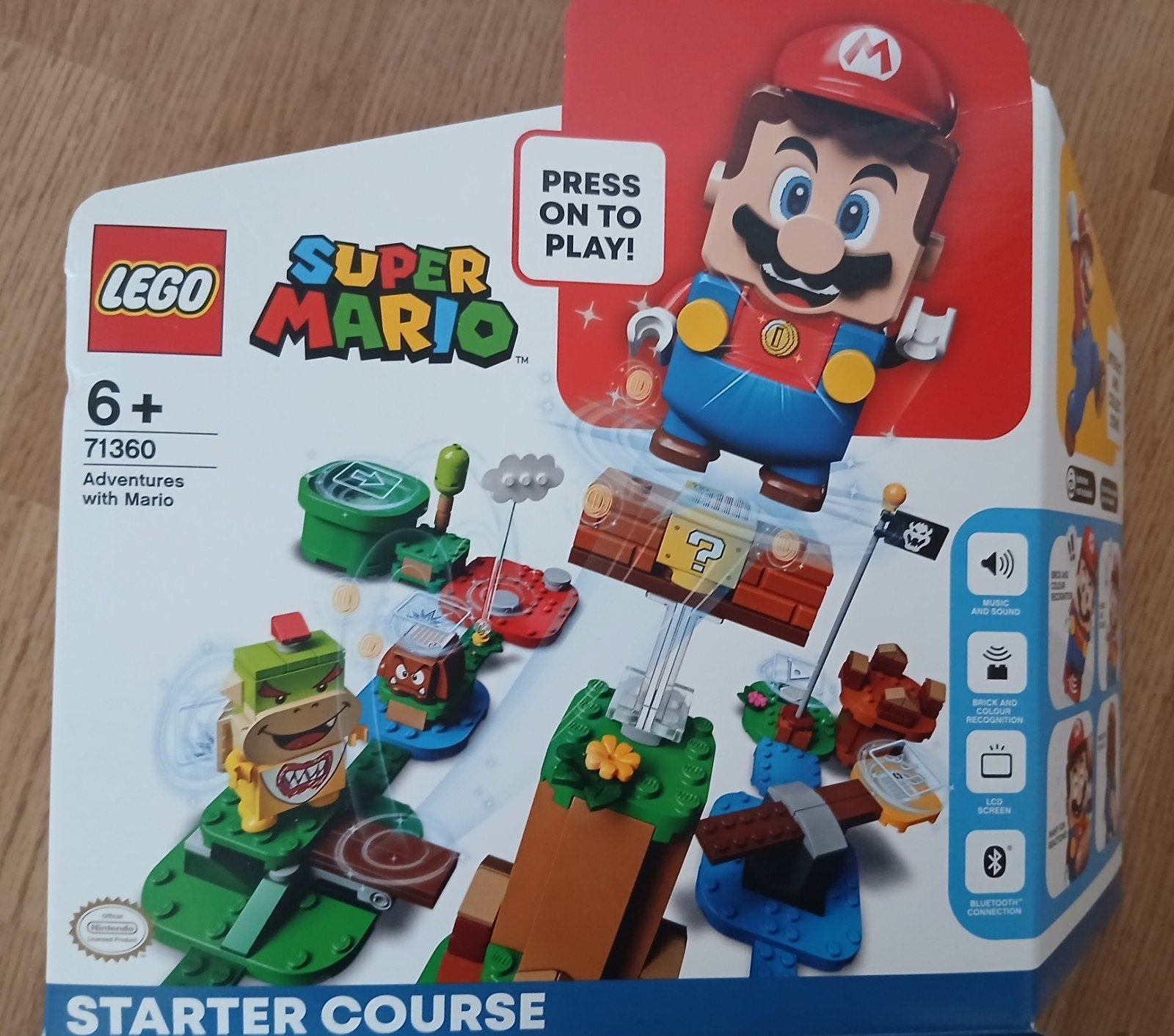 Lego Super Mario 71360 Adventures with Mario starterspakket, Overige thema's, Lego, Ophalen of Verzenden, Zo goed als nieuw