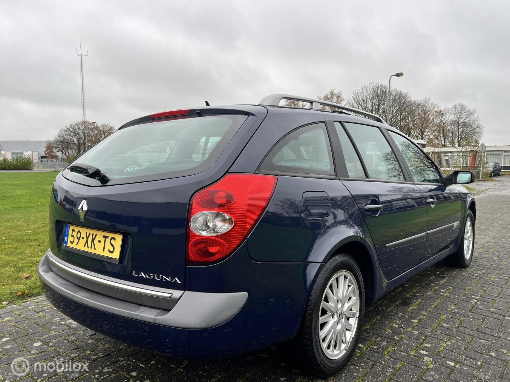 Renault Laguna Grand Tour 1.6-16V Business / Cruise / Schuif, Auto's, Laguna, Stof, 4 cilinders, Blauw