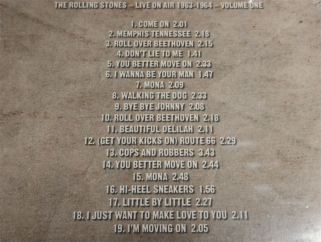 The Rolling Stones - Live On Air 1963-1964 [NIEUW], Ophalen of Verzenden, Gebruikt, Poprock