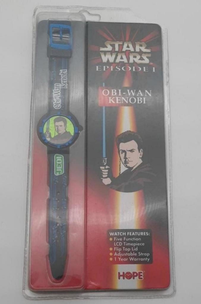 Star Wars Episode 1 Obi-Wan Kenobi horloge NIEUW uit 1999, Ophalen of Verzenden, Nieuw, Overige typen