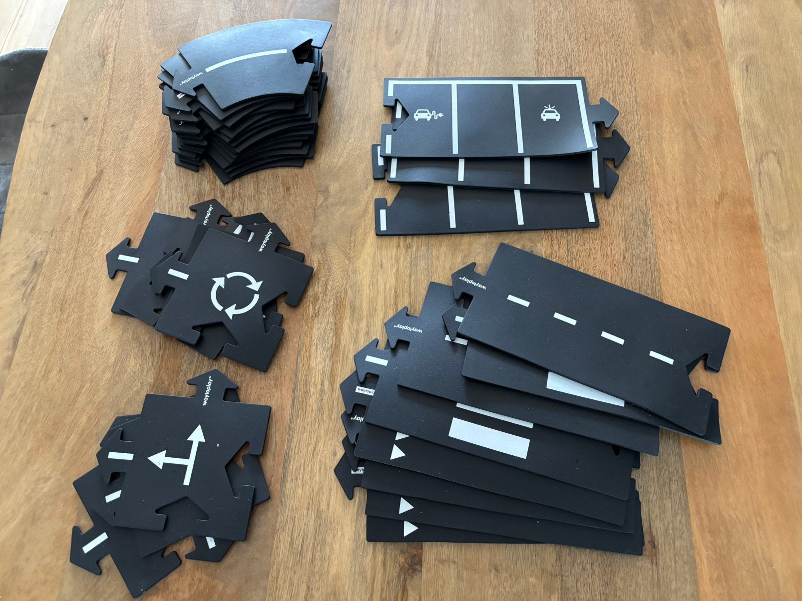 Waytoplay flexibele autobaan (33x), Ophalen, Gebruikt