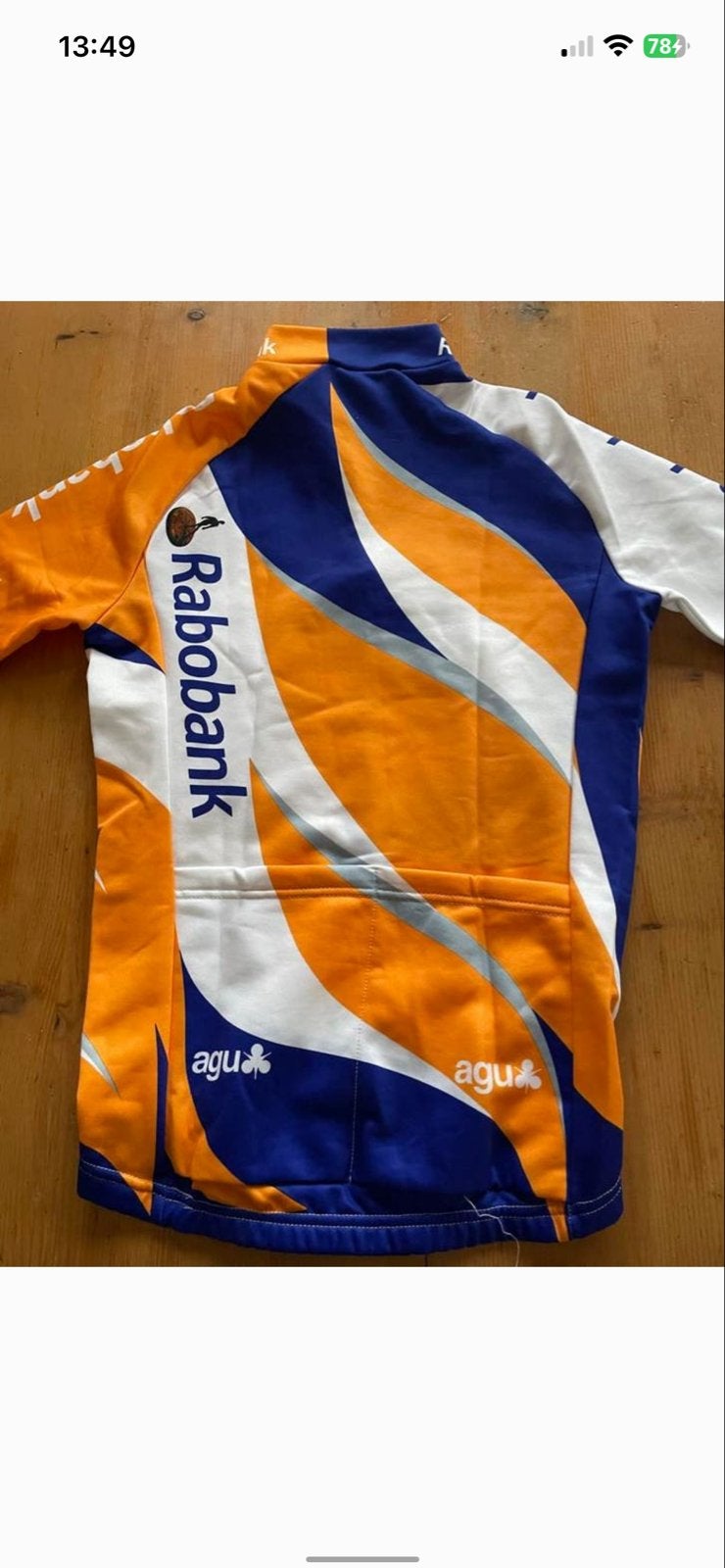 AGU Rabobank Fietskleding Set - Maat 10 (Kinderen), Gebruikt, Kinderen, Overige maten, Ophalen of Verzenden