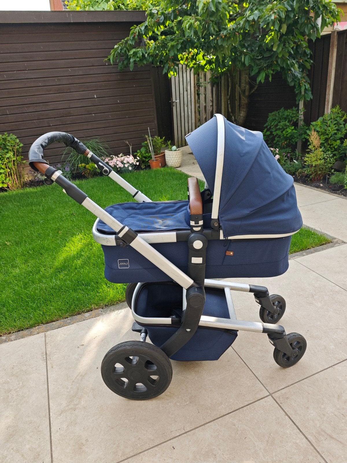 Joolz Day 2 Parrot Blue Combiwagen met Be Safe autostoel, Overige merken, Gebruikt, Ophalen of Verzenden, Combiwagen