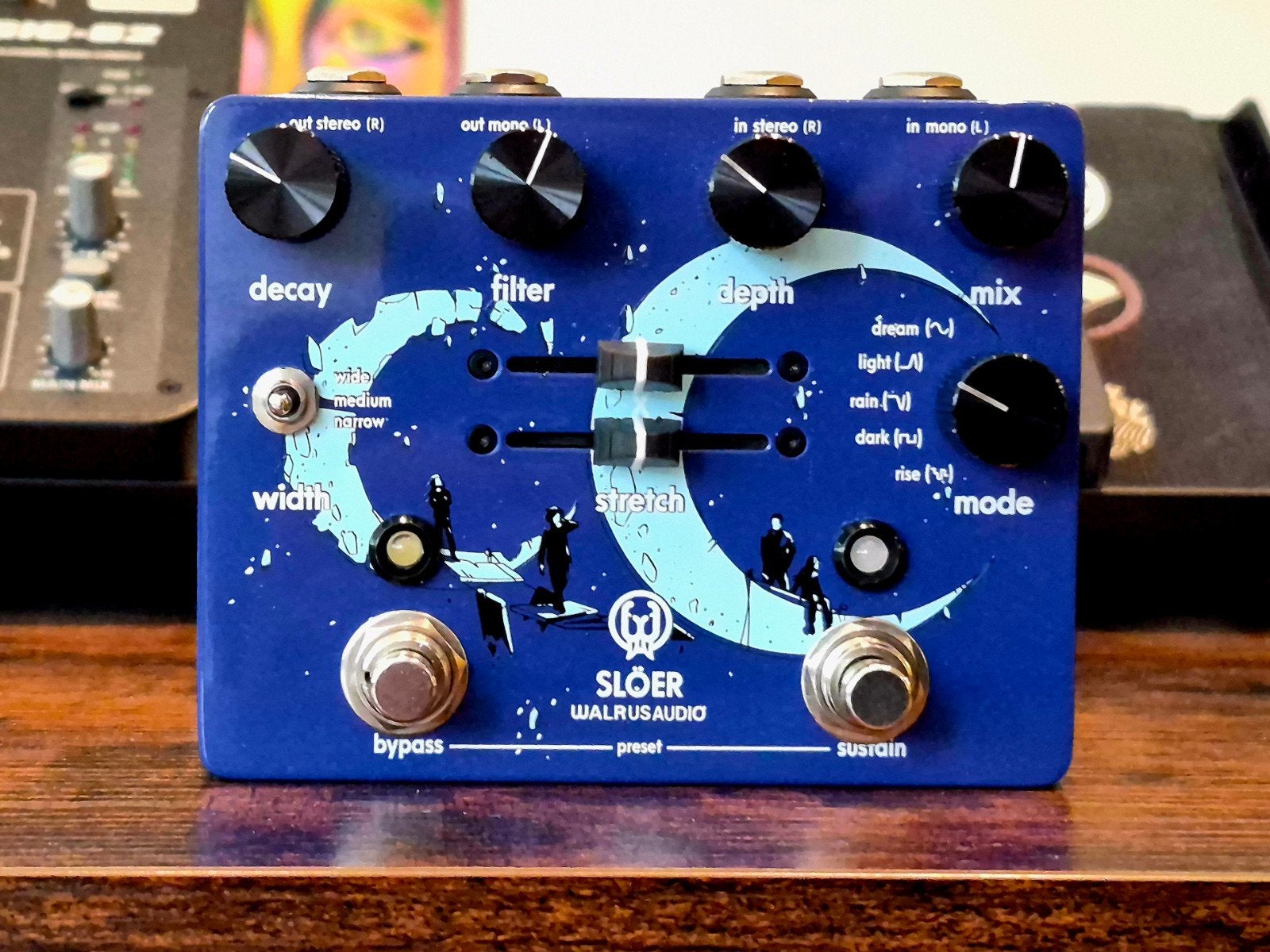 Walrus Audio Slöer Reverb/Delay (Clone), Muziek en Instrumenten, Effecten, Ophalen of Verzenden, Zo goed als nieuw, Delay of Echo