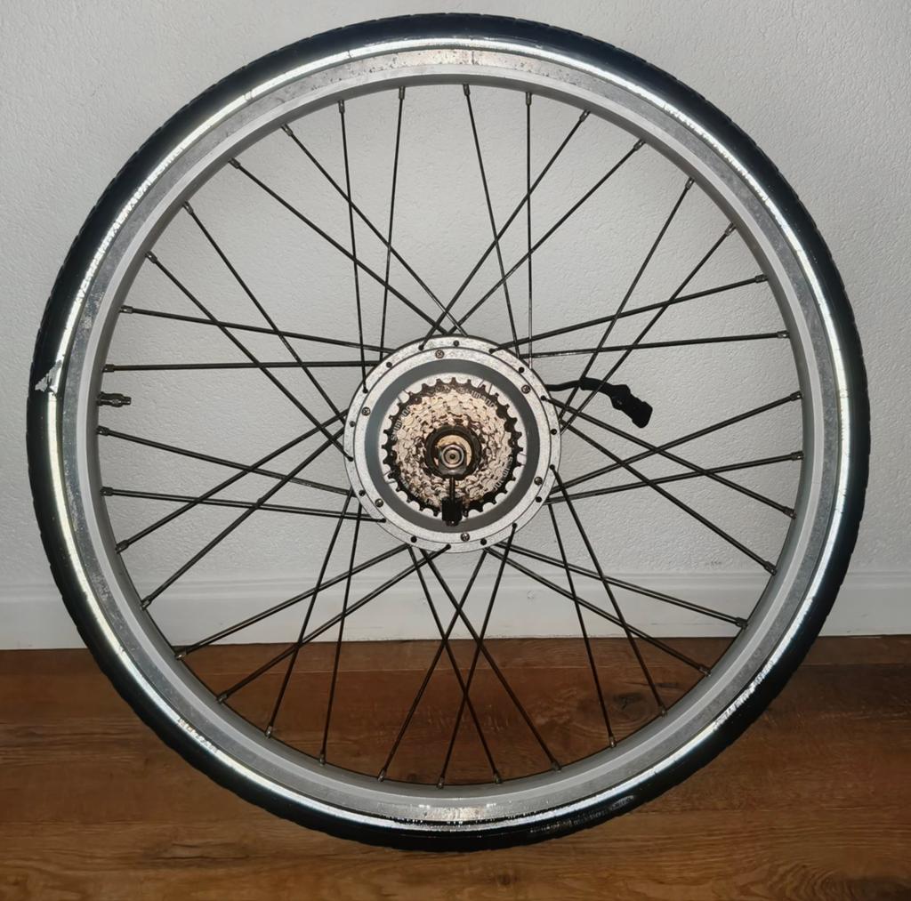Achterwiel Motor Sparta / Batavus ION – 28 inch – Trommelrem, Fietsen en Brommers, Fietsonderdelen, Sparta ion, Zo goed als nieuw