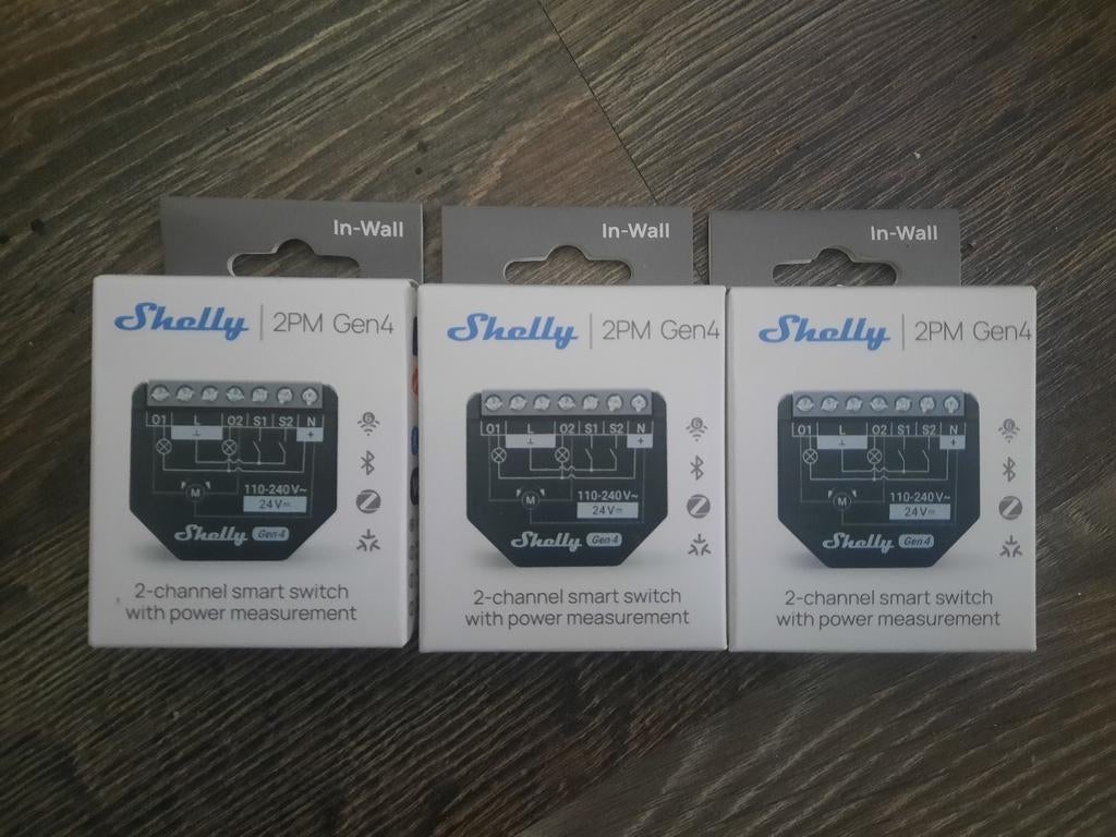 Shelly 2PM Gen4, Ophalen of Verzenden, Nieuw, Schakelaar