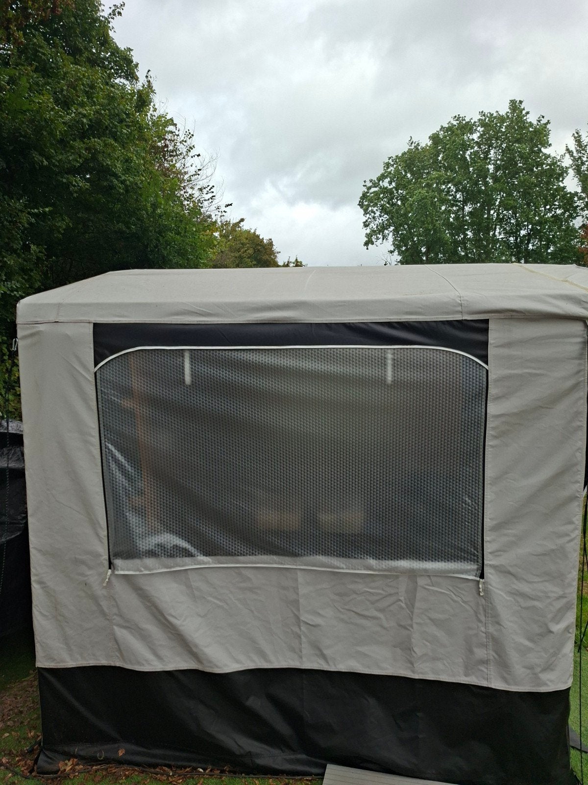 Obelink Camping Schuur / Kooktent 210x210x200cm, Caravans en Kamperen, Tenten, Ophalen, Nieuw
