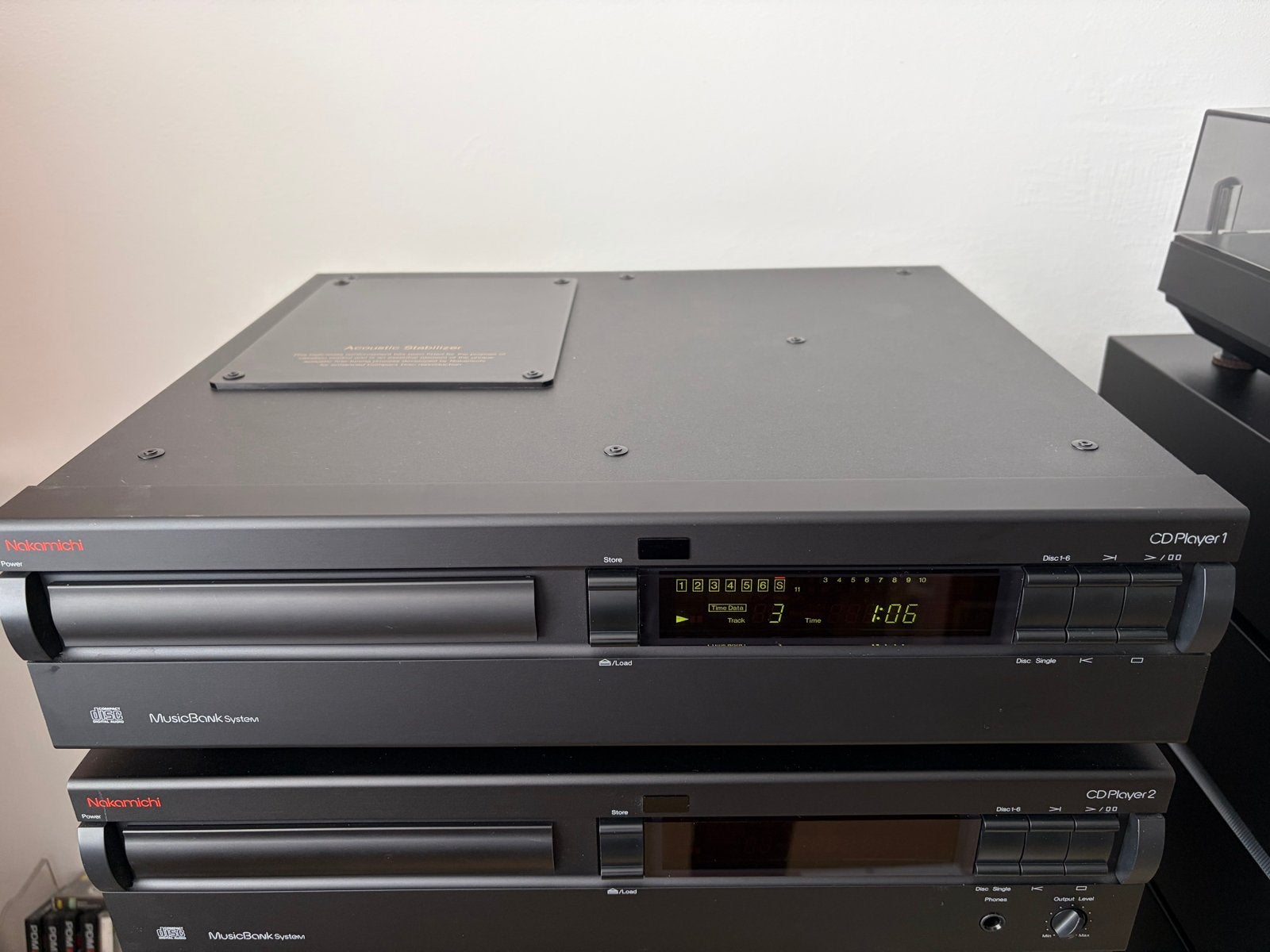 Nakamichi CD Player 1 - Zeldzaam, Gereviseerd, Garantie, Ophalen, Refurbished, Overige merken