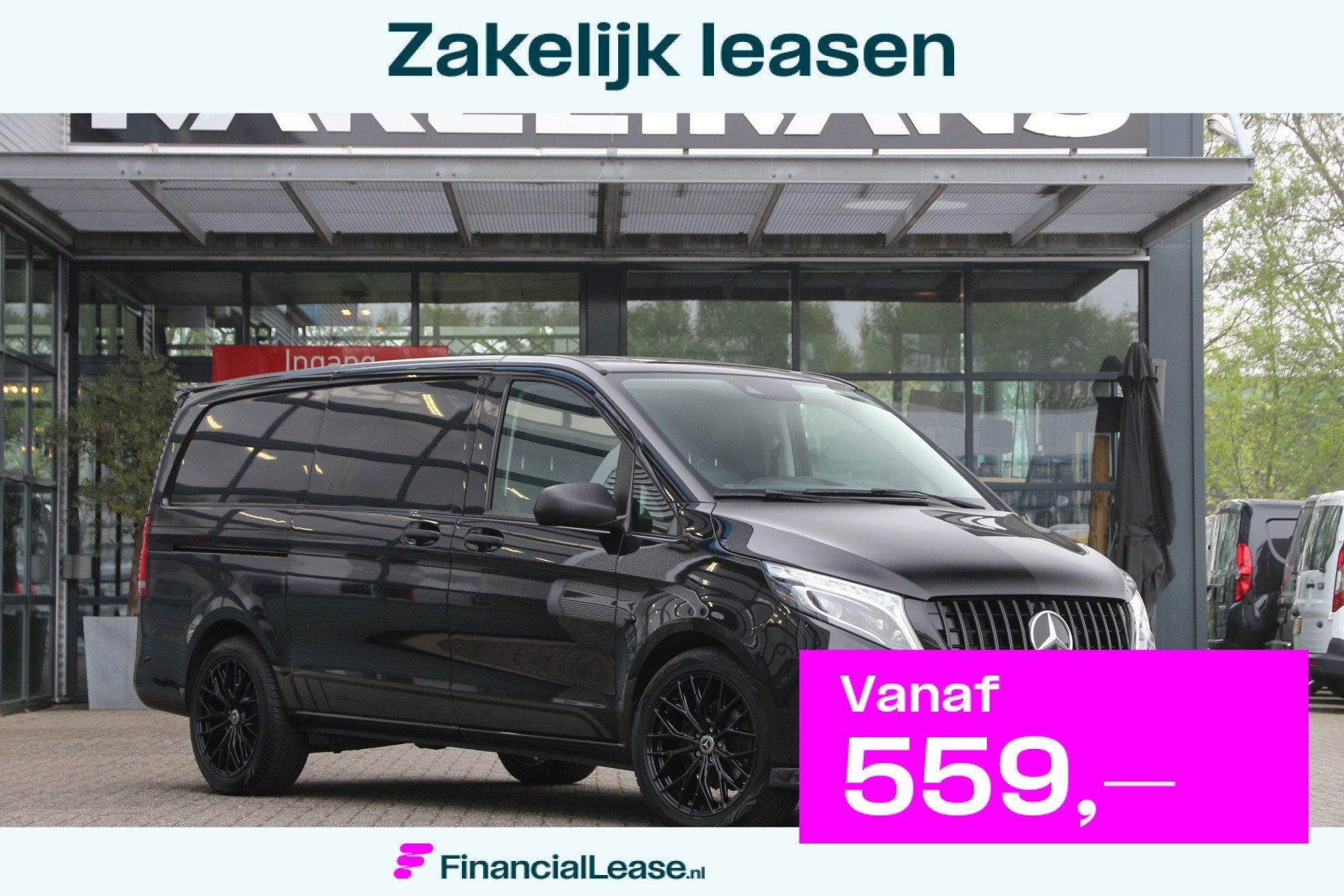 Mercedes-Benz Vito 190PK CDI | Aut. | KAR-edition | Standkac, Automaat, Dealer onderhouden, Gebruikt, Zwart