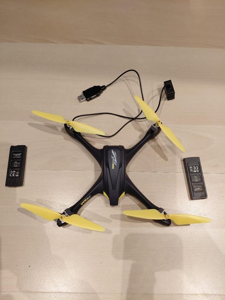 Hubsan X4 star H507A Drone met Camera & 2 Accu’s, Gebruikt, 100 tot 1000 meter, Hubsan, Verlichting