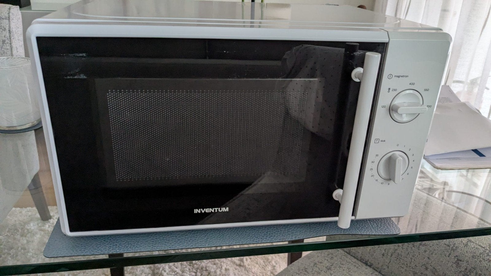 Inventum Magnetron - Zo goed als nieuw, Witgoed en Apparatuur, Magnetrons, Ophalen