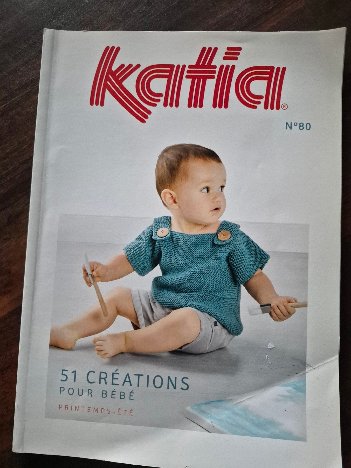Katia, 51  breipatronen voor de baby, Hobby en Vrije tijd, Ophalen of Verzenden, Zo goed als nieuw, Breien of Haken, Patroon of Boek