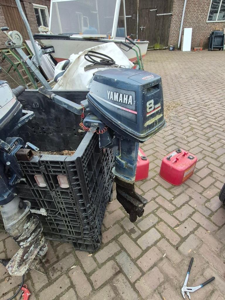 Yamaha 8 pk, Watersport en Boten, Ophalen, Benzine, Buitenboordmotor, 5 tot 10 pk
