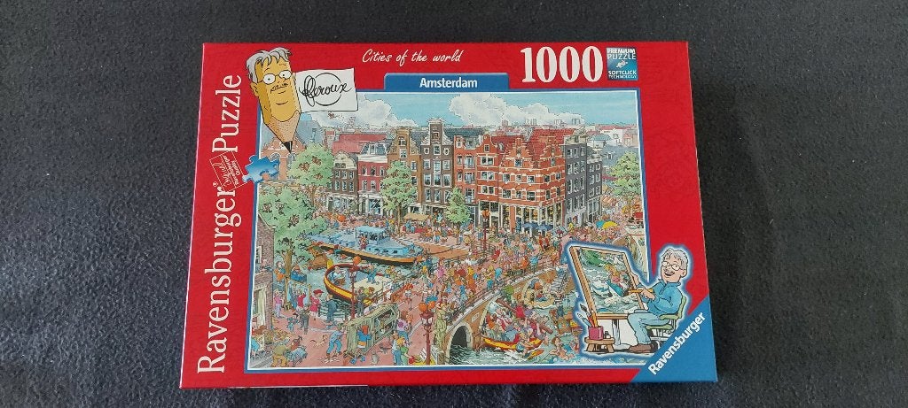 puzzel, Hobby en Vrije tijd, Ophalen, 500 t/m 1500 stukjes, Zo goed als nieuw, Legpuzzel