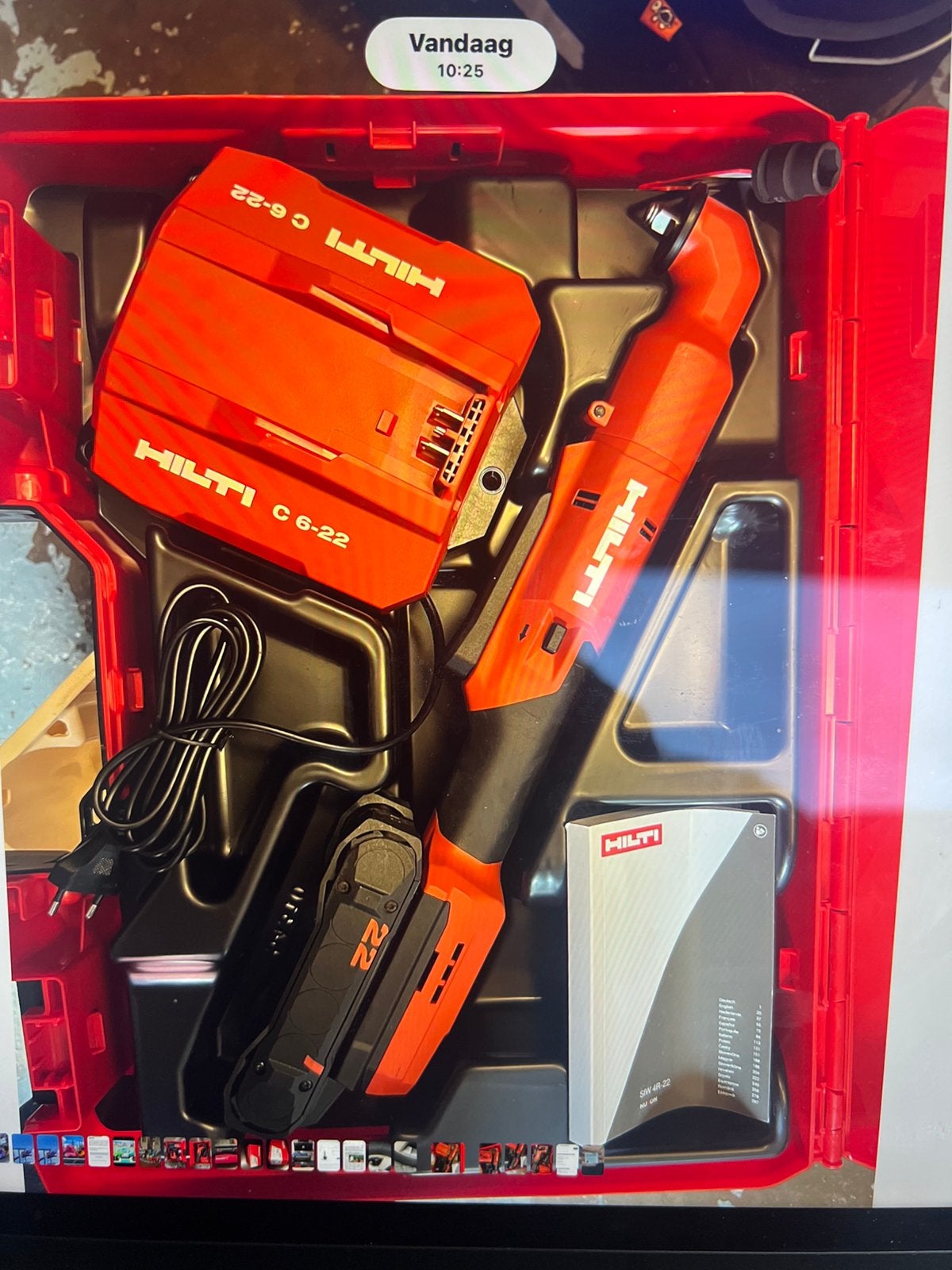 Hilti SIW 4R-22  3/8 accu  Haakse slagmoersleutel, Ophalen of Verzenden, Nieuw, Sleutel/ratel, Hilti