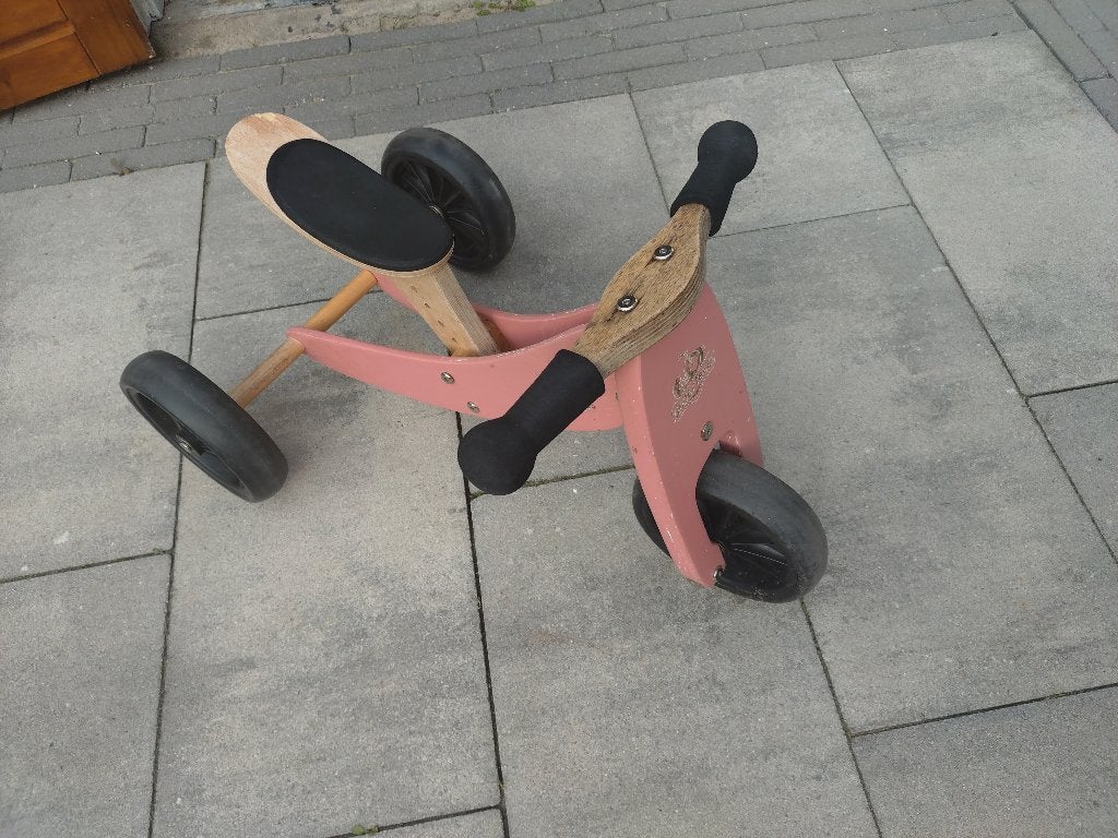 Loopfietsje van hout, Ophalen, Gebruikt, Loopfiets