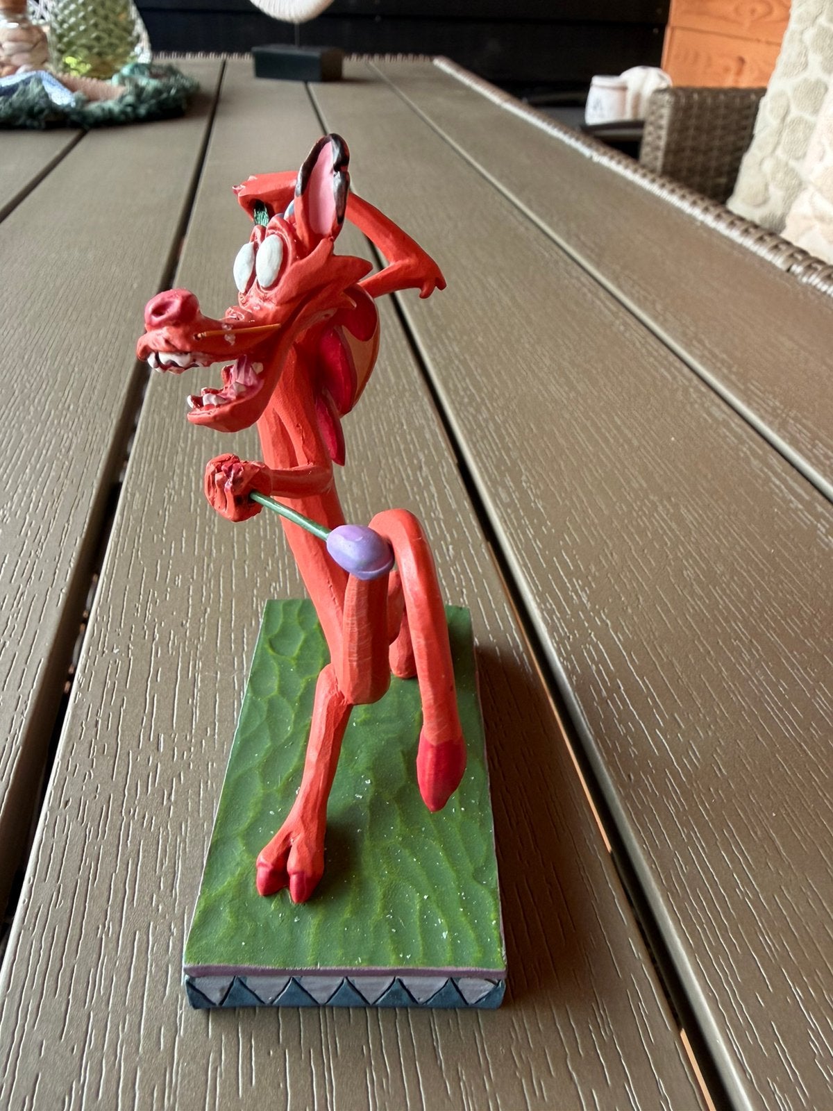 Te koop mooi beeldje draak mushu (mulan), Ophalen of Verzenden, Zo goed als nieuw