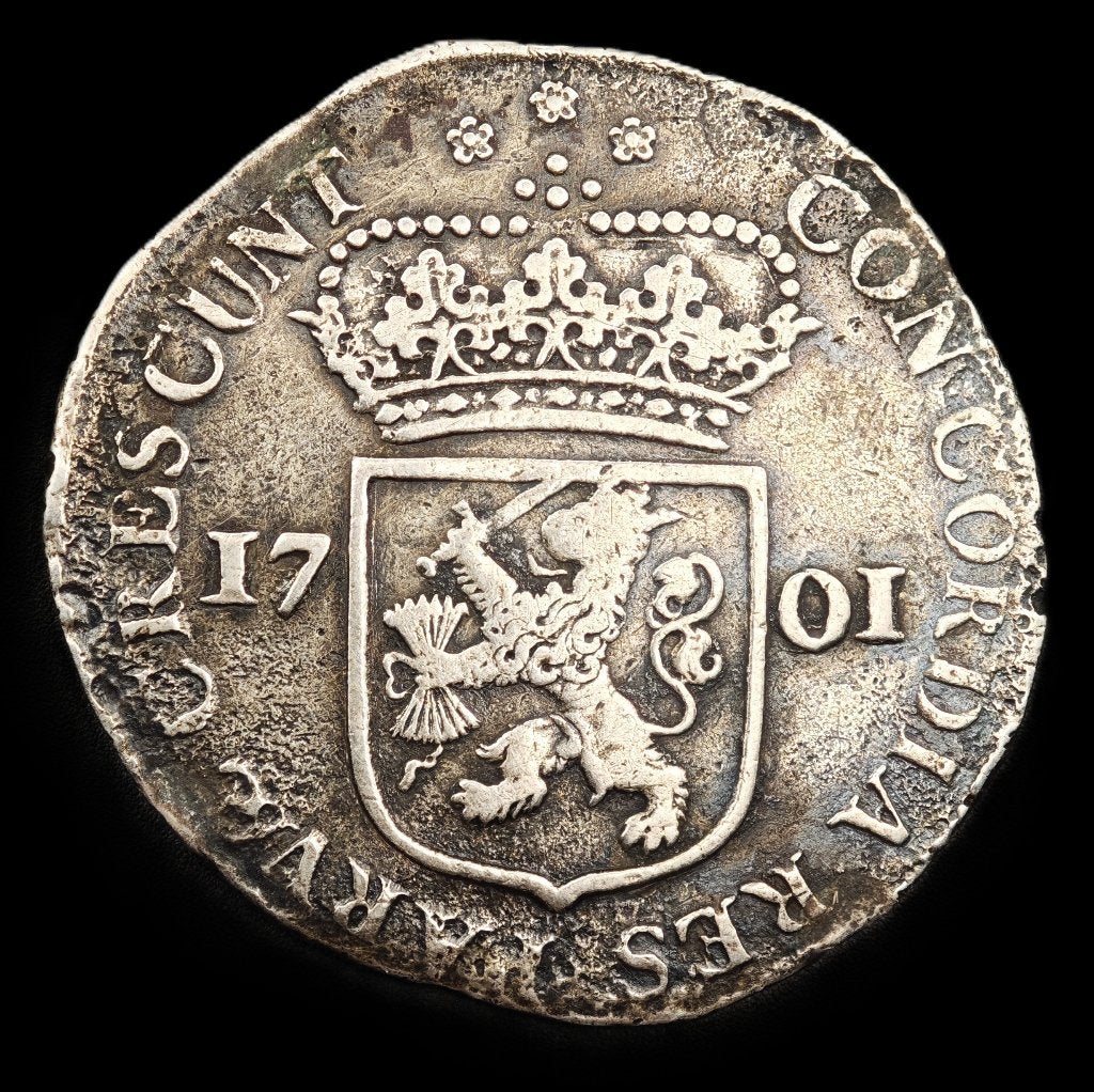1701 Zilveren Dukaat Zeeland, Postzegels en Munten, Vóór koninkrijk, Zilver, Losse munt, Overige waardes