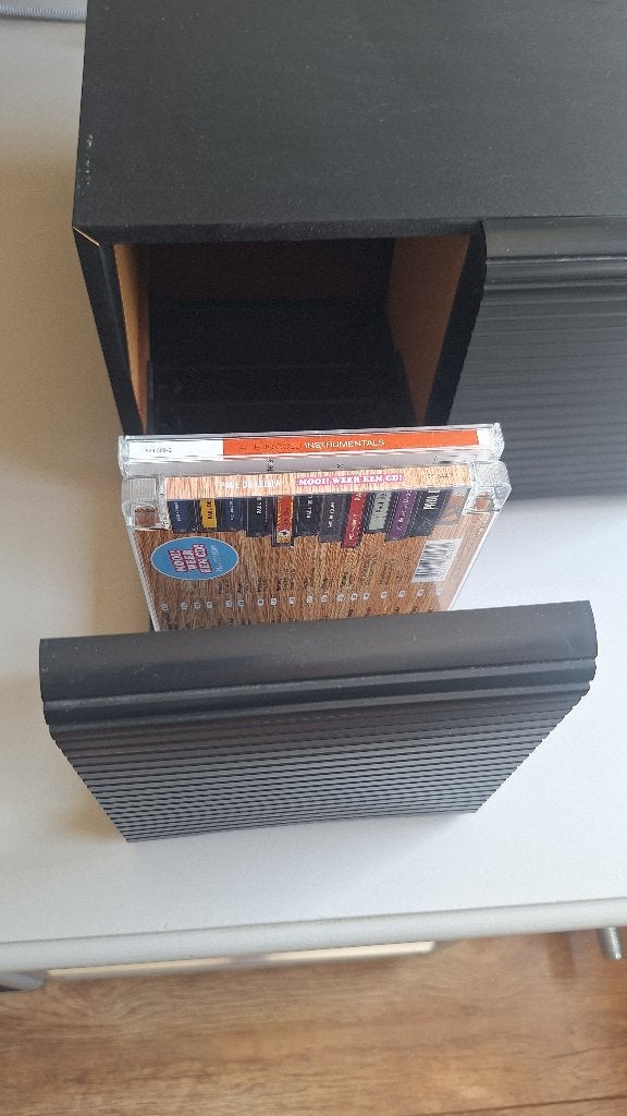 CD lade kastje voor 40 cd's 2 x, Huis en Inrichting, Woonaccessoires | Cd- en Dvd-rekken, Kunststof, Gebruikt, Ophalen of Verzenden