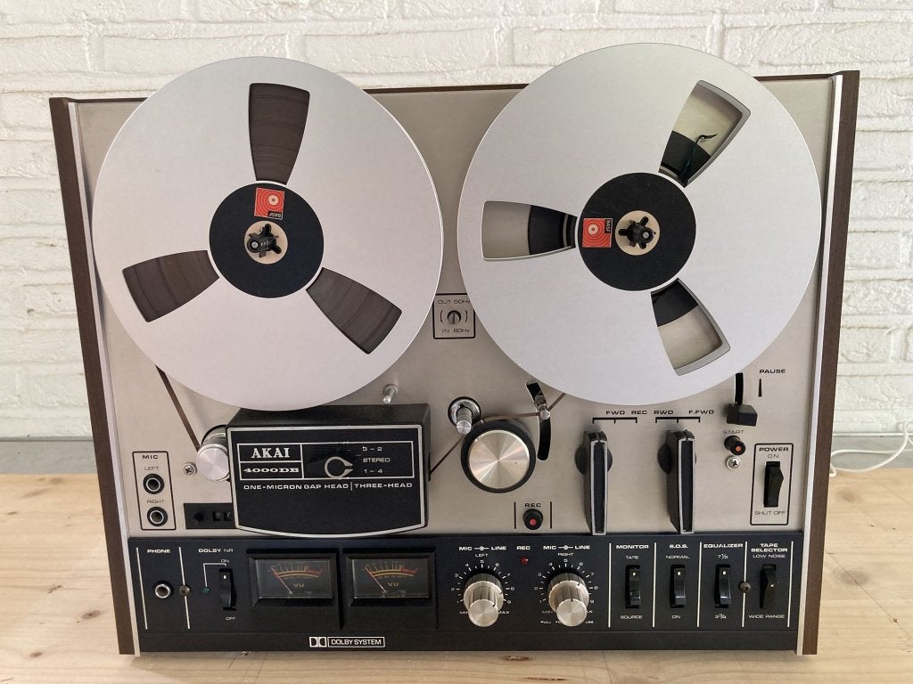 Vintage Akai 4000DB Reel-to-Reel Bandrecorder, Ophalen, Bandrecorder