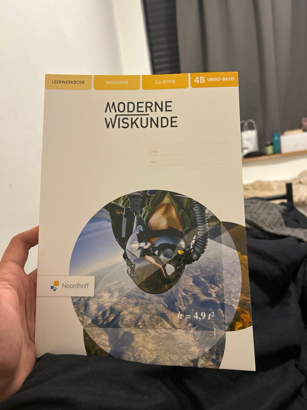 Moderne Wiskunde 4B VMBO-basis (12e editie), Ophalen of Verzenden, Gelezen, VMBO, Wiskunde A