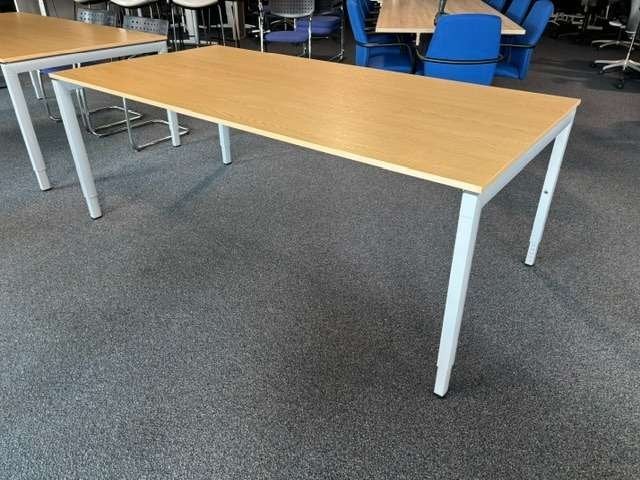 Tafels Drentea 200x100cm hoogte verstelbaar, Niet ingevuld, Gebruikt, 100 tot 150 cm, Niet ingevuld