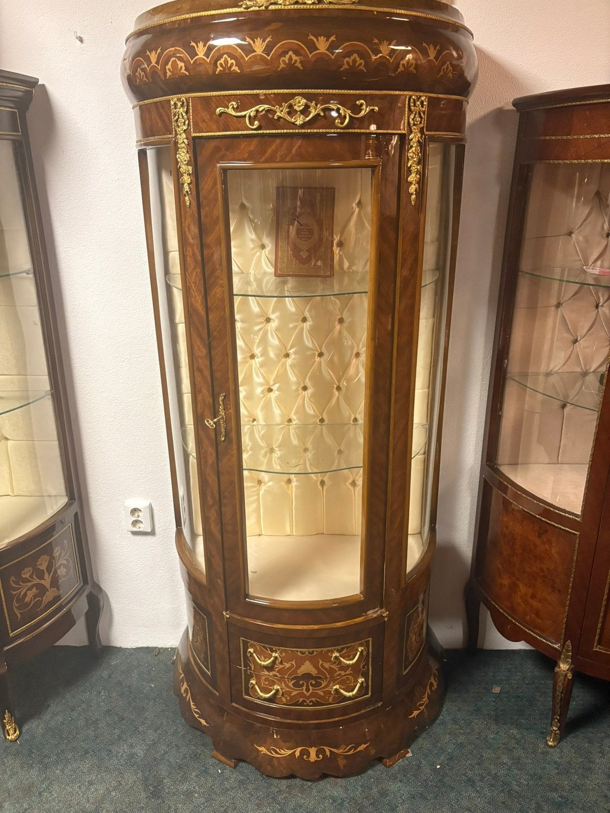 Barok vitrine nr3, Ophalen of Verzenden