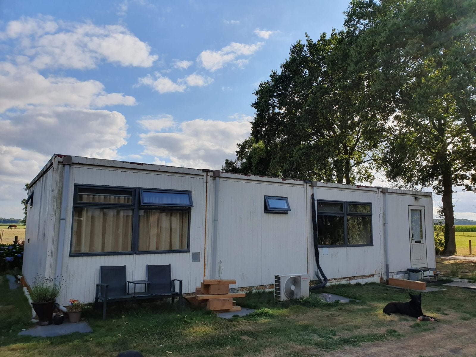 Ruime en complete woonunit 72m2 (6x12) te koop, Ophalen