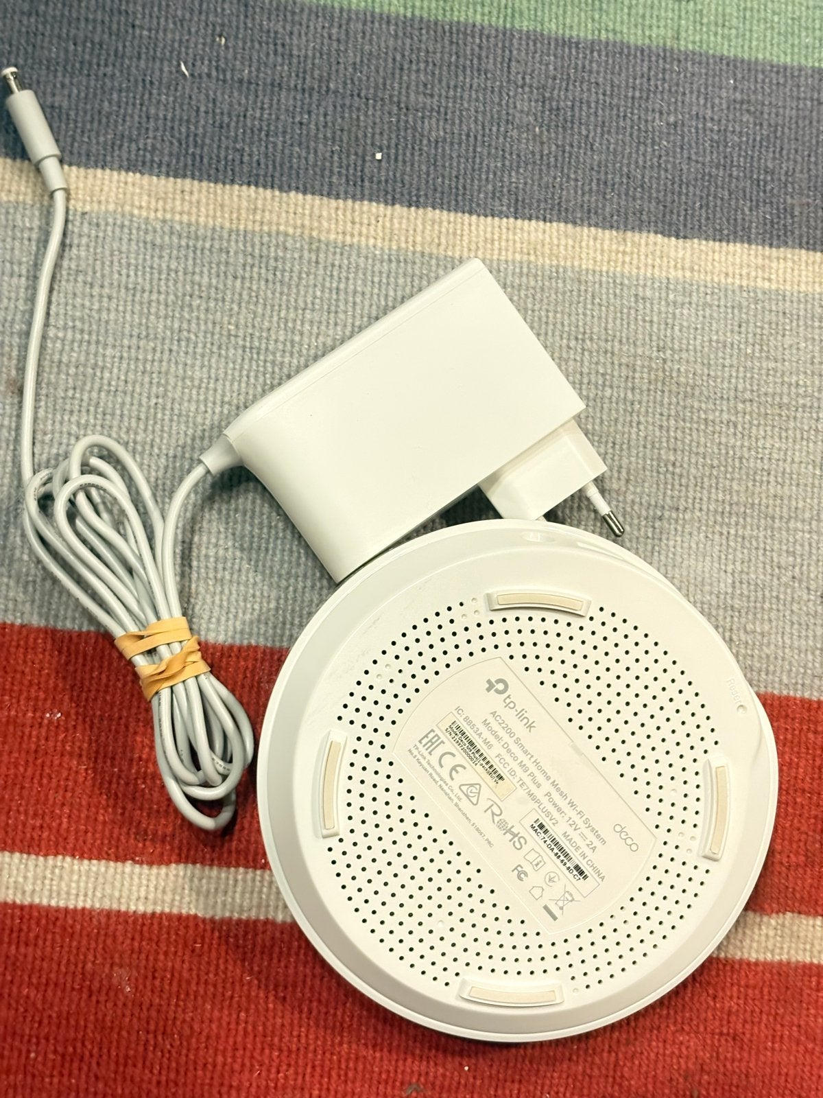 TP-Link Deco M9 Plus Mesh Wifi Systeem - Zo goed als nieuw, Computers en Software, Ophalen of Verzenden, Zo goed als nieuw, Router