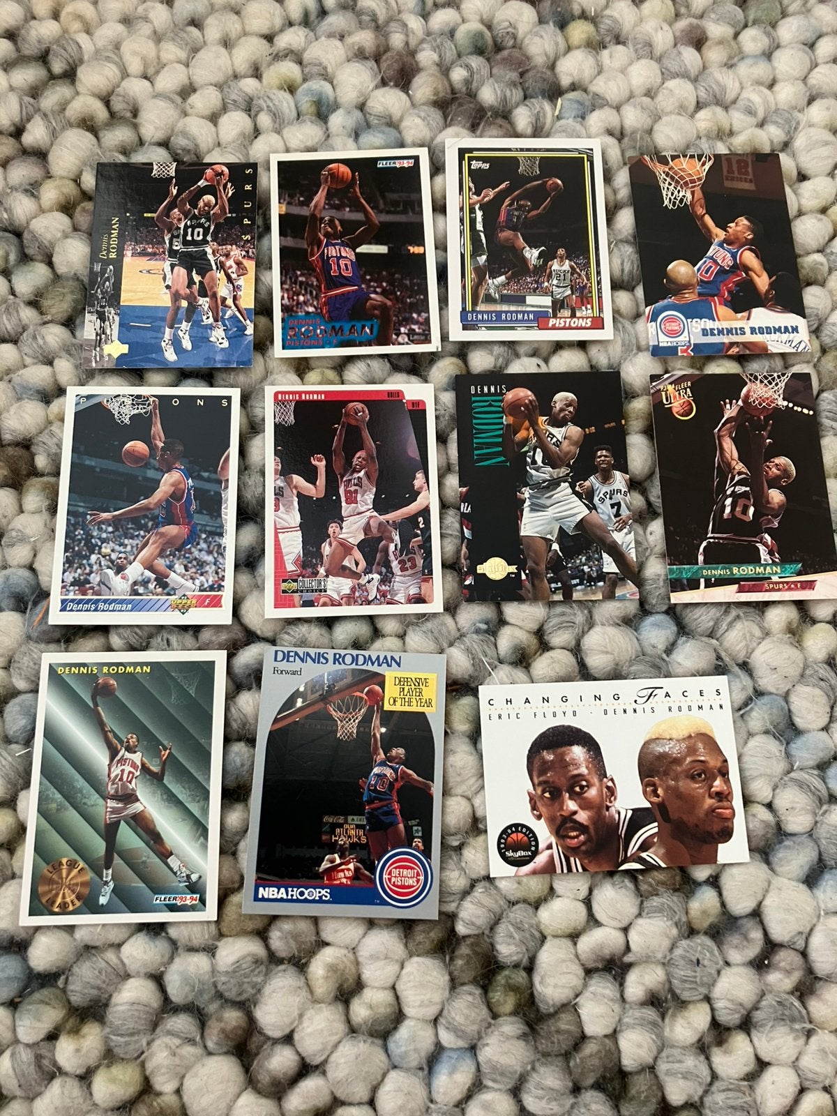 Dennis Rodman nba, Hobby en Vrije tijd, Stickers en Plaatjes, Ophalen of Verzenden, Zo goed als nieuw, Plaatje