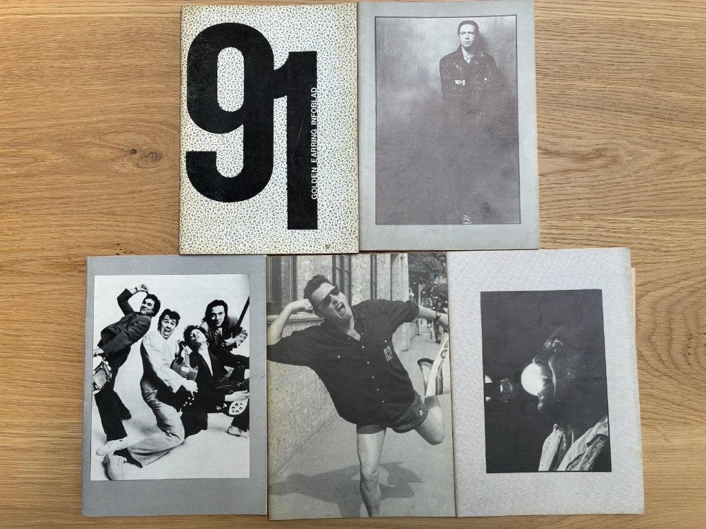 Golden Earring fanclubbladen jaargang 1991, Ophalen of Verzenden, Zo goed als nieuw, Boek, Tijdschrift of Artikel