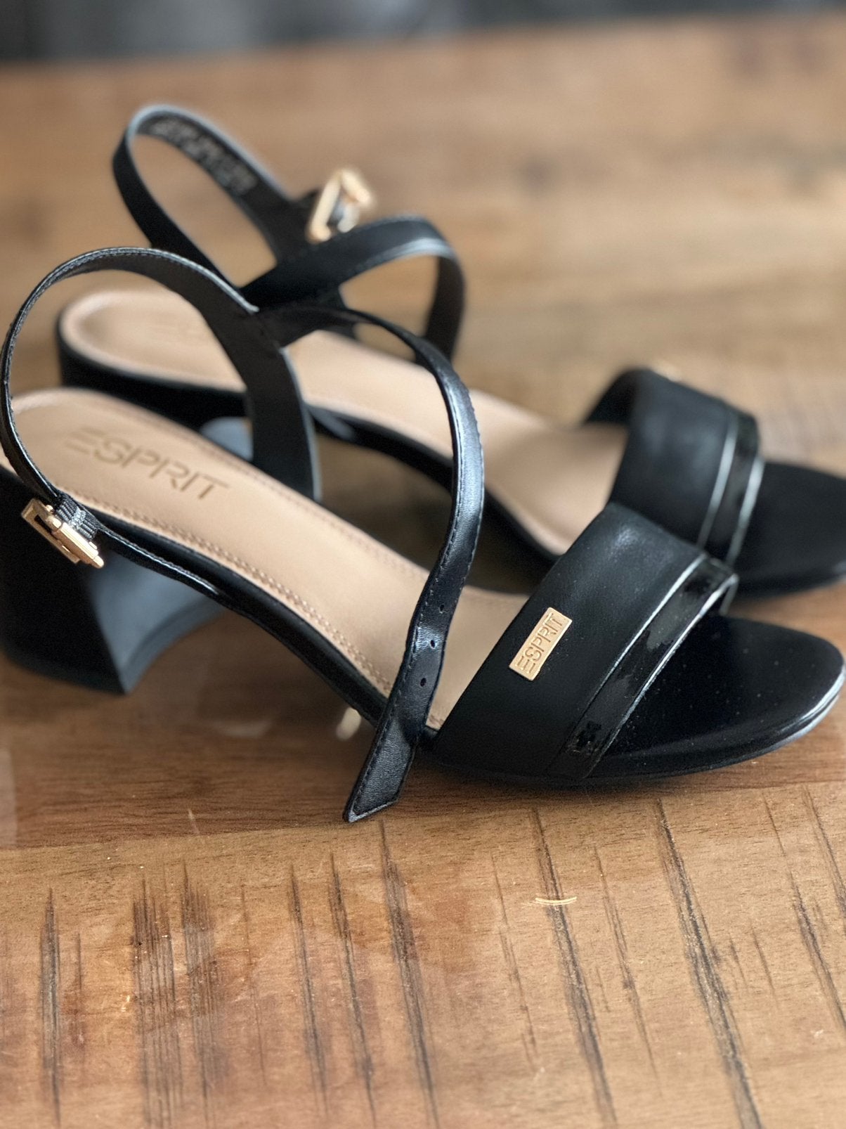 Dames sandalen Esprit maat 38 NIEUW, Ophalen, Zo goed als nieuw, Blauw, Sandalen of Muiltjes