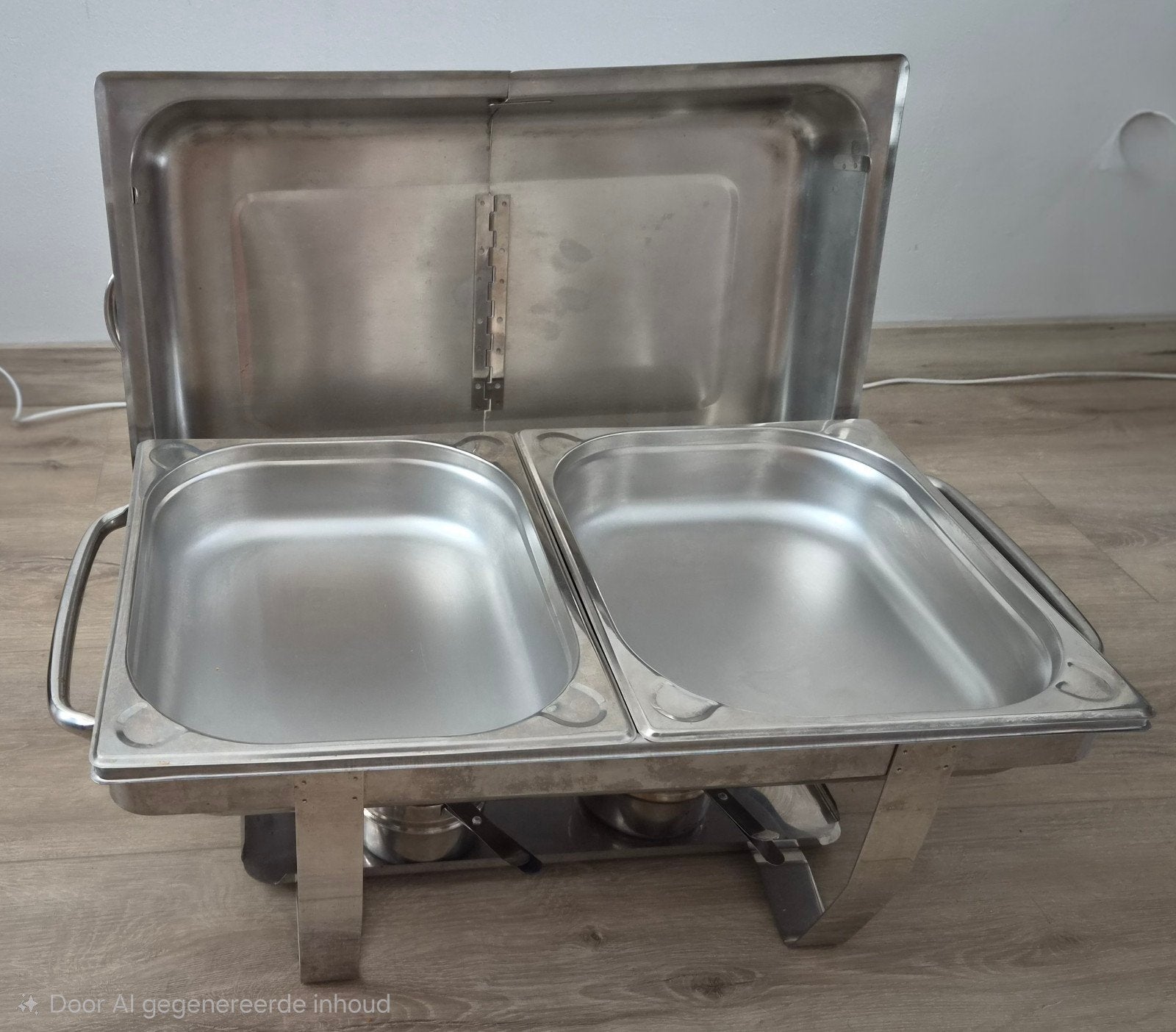 Chafing Dish 2 Sets  met 6x Brandpasta (4 uur), Ophalen