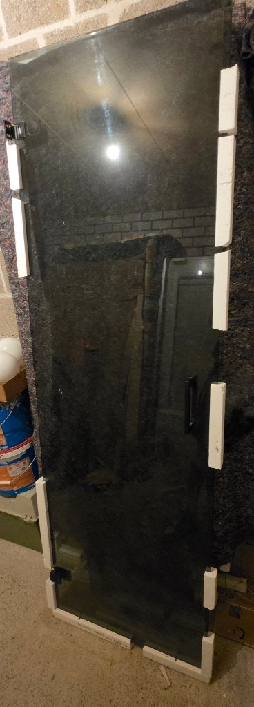 HSK glazen douchedeur 205,5 x 67,3 cm Getint glas Compleet, Ophalen, Nieuw, Glas, Douche