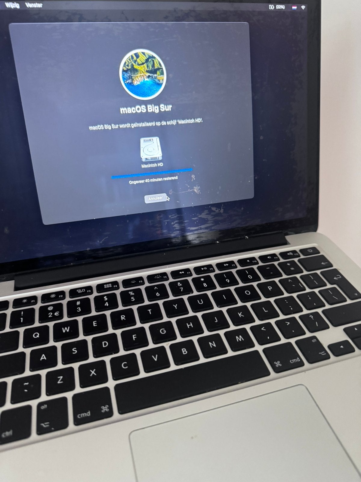 MacBook Pro 13-inch Retina Late 2013 – i5 – 8GB RAM, MacBook Pro, Gebruikt, 2 tot 3 Ghz, 13 inch