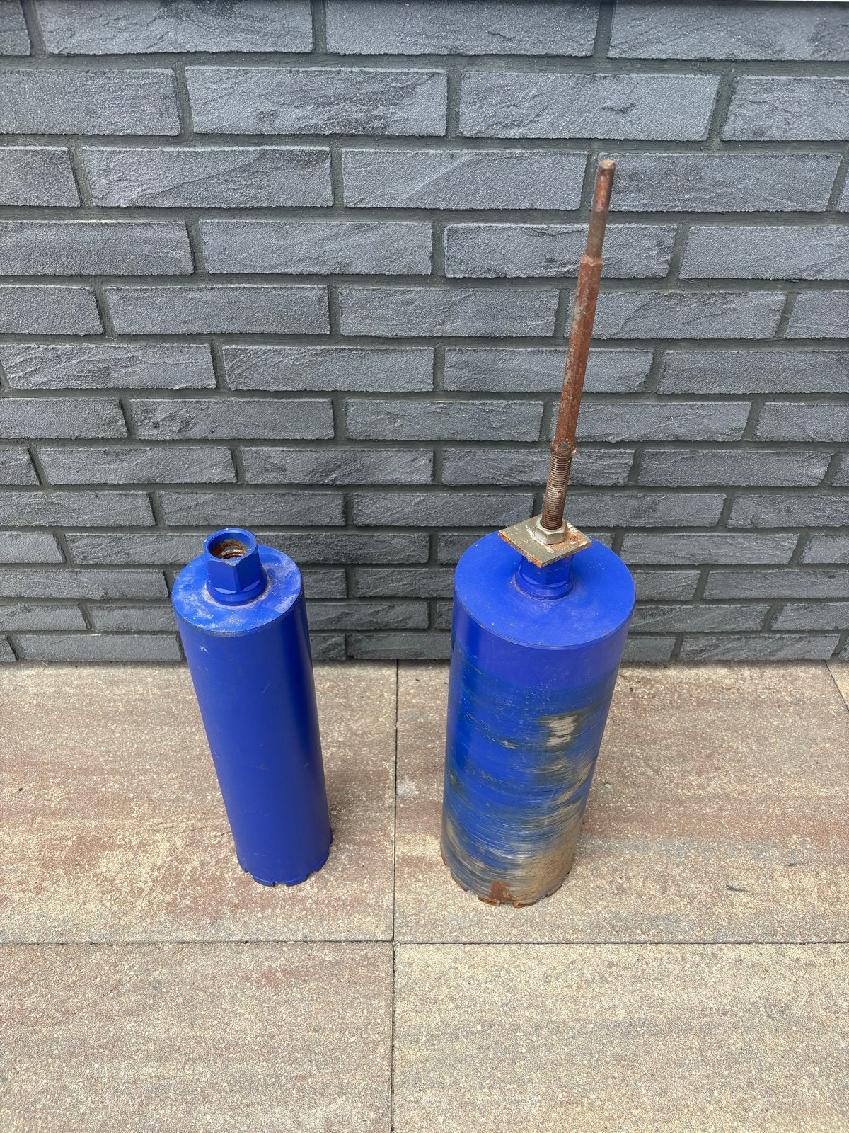 Diamantboor set - 2 stuks, Ophalen of Verzenden, Gebruikt, Overige typen