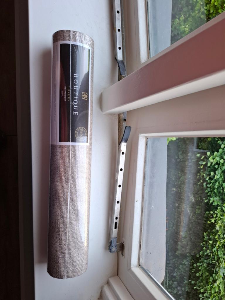 Boutique Luxe Chenille-Taupe/Goud Behang - 4 rollen, Ophalen of Verzenden, 25 tot 50 m², Bruin, Luxe, Chenille, Modern